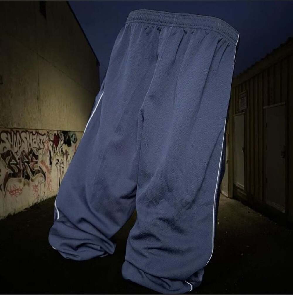 And1 Track Pants Size XL Navy
